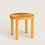 Reeditions J.-M. Frank par Hermès round coffee table, View: Worn, worn, view 1 of 3