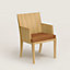 Reeditions Jean-Michel Frank par Hermès dining chair with armrests, View: Worn, worn, view 1 of 1