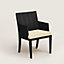 Reeditions Jean-Michel Frank par Hermès dining chair with armrests, View: Worn, worn, view 1 of 1