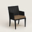 Reeditions Jean-Michel Frank par Hermès dining chair with armrests, View: Worn, worn, view 1 of 1