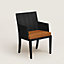 Reeditions Jean-Michel Frank par Hermès dining chair with armrests, View: Worn, worn, view 1 of 1