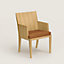 Reeditions Jean-Michel Frank par Hermès dining chair with armrests, View: Worn, worn, view 1 of 1