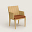 Reeditions Jean-Michel Frank par Hermès dining chair with armrests, View: Worn, worn, view 1 of 1