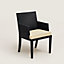 Reeditions Jean-Michel Frank par Hermès dining chair with armrests, View: Worn, worn, view 1 of 2