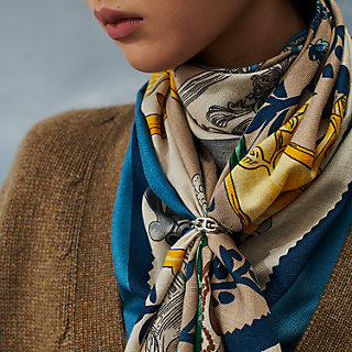 hermes long scarf