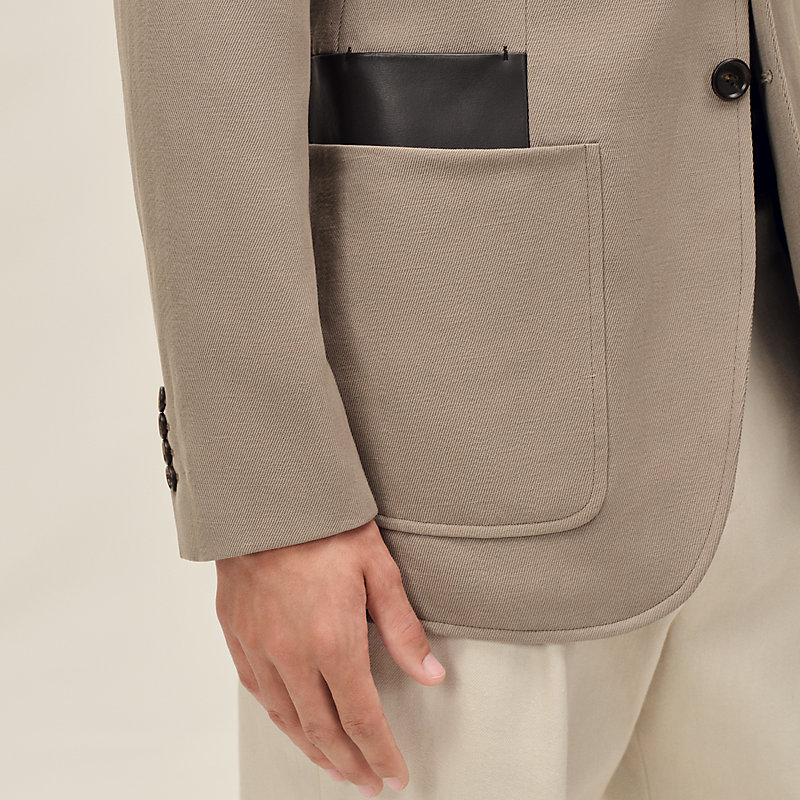 "Relax Cuir" 24 Relax Decoupe jacket