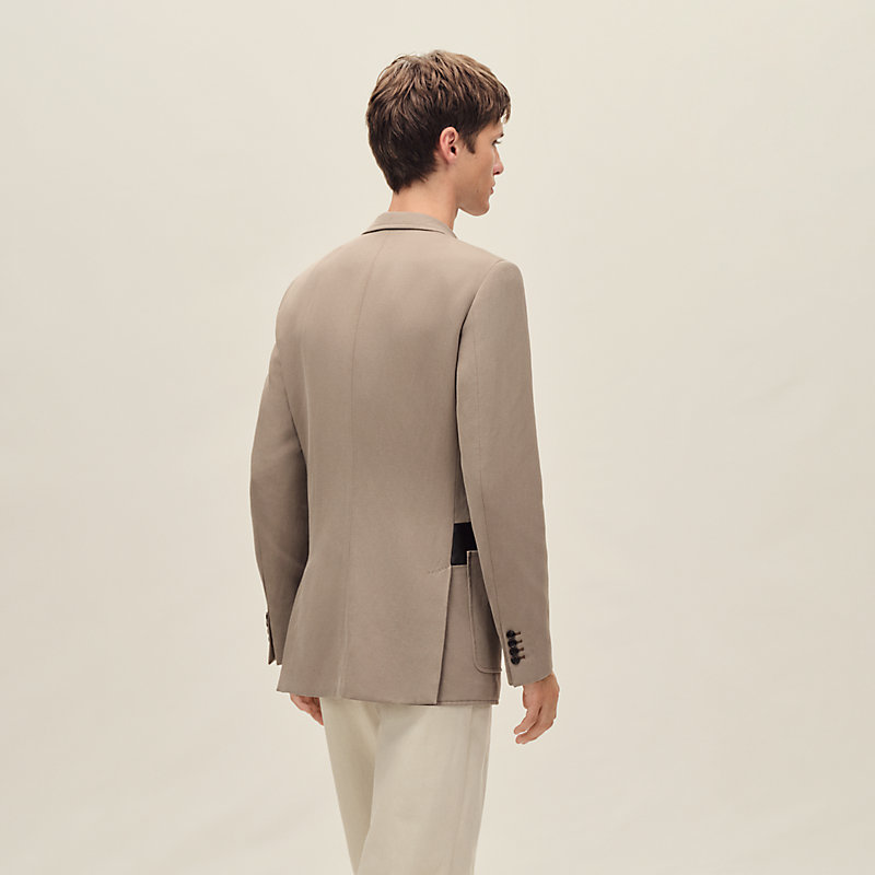 "Relax Cuir" 24 Relax Decoupe jacket, short model