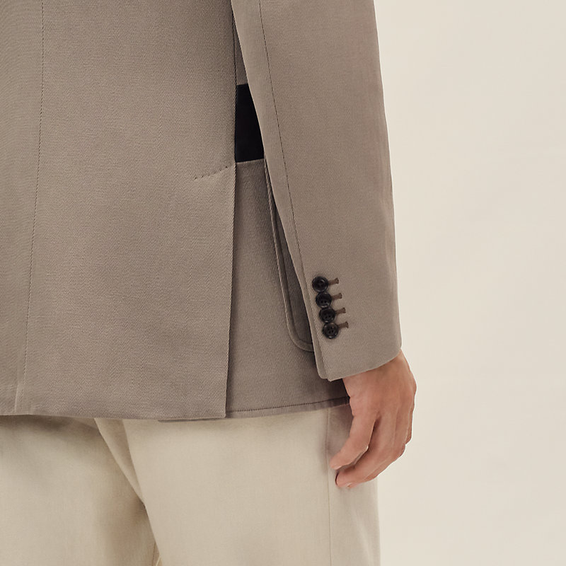 "Relax Cuir" 24 Relax Decoupe jacket, short model
