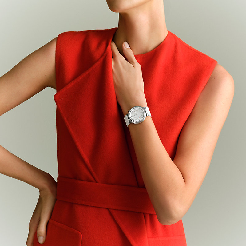 Reloj Hermès Cut, Tamaño grande, 36 mm