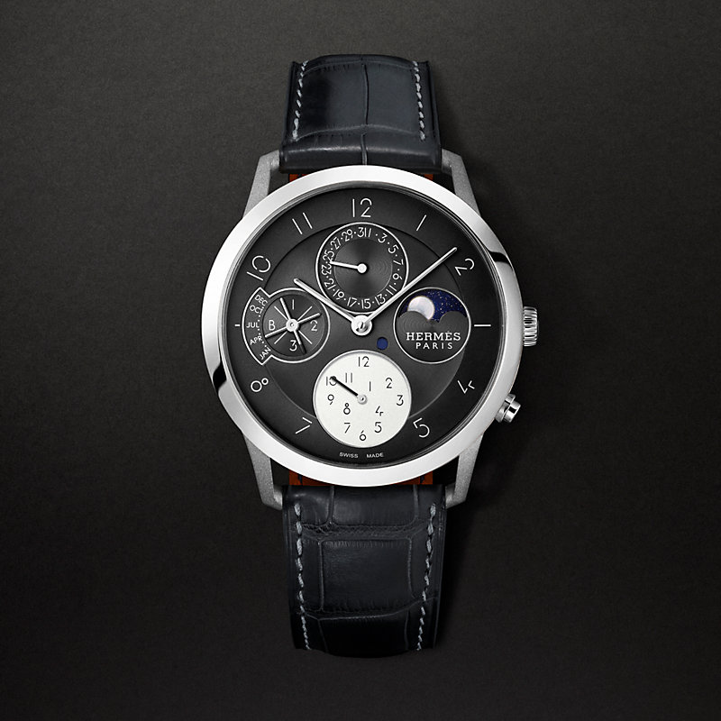 Reloj Slim d'Hermès Quantième Perpétuel, 39,5 mm