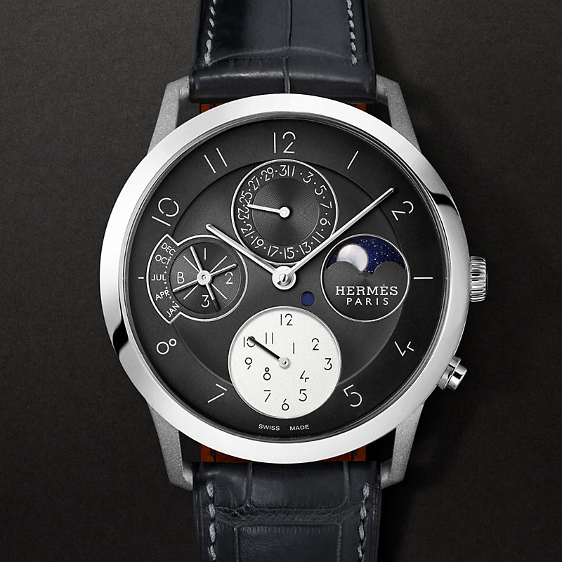 Reloj Slim d'Hermès Quantième Perpétuel, 39,5 mm