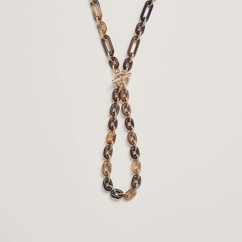 (HERMES)Resille long necklace Resille long necklace | Hermès Australia