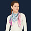 Reverie Solitaire scarf 90, View: Worn, worn, view 2 of 2