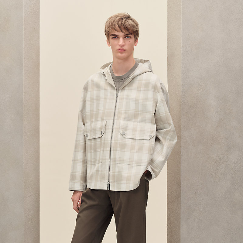 Reversible hooded jacket | Hermès Macau SAR