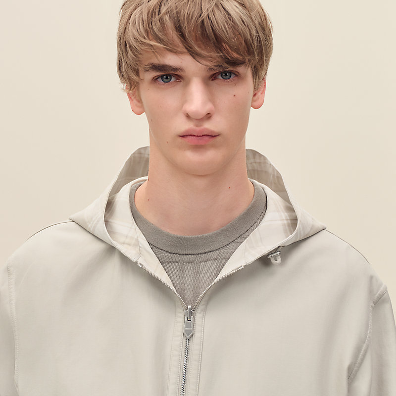 Reversible hooded jacket | Hermès Macau SAR