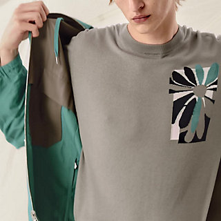 Reversible hooded sweater | Hermès USA Reversible hooded sweater | Hermès USA