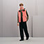 Reversible hooded vest, View: Worn, worn, view 1 of 8