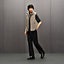 Reversible hooded vest, View: Worn, worn, view 2 of 8