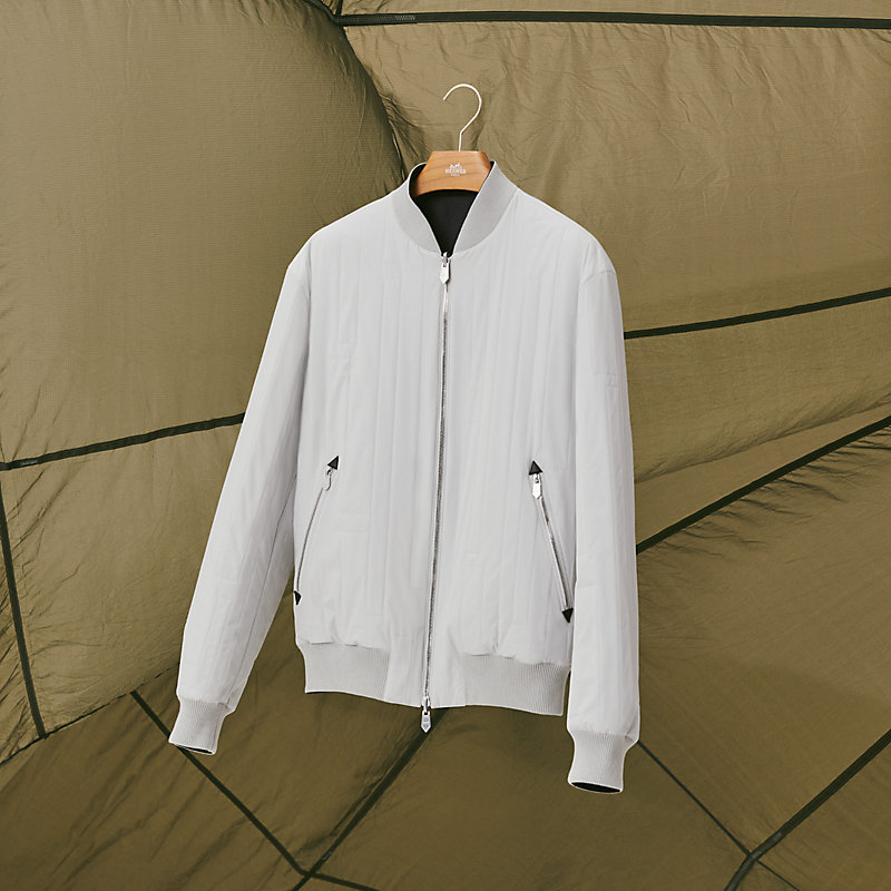 ジャケット・アウター 2020ss HERMES White blouson jacket 2020ss HERMES White blouson jacket