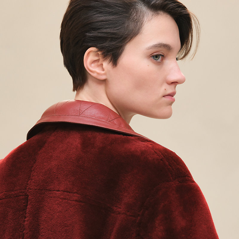 エレガンスを備えた HERMES Blouson reversible ブルゾン エレガンスを備えた HERMES Blouson reversible ブルゾン