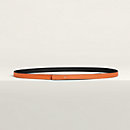 View: front, Reversible leather strap 13 mm