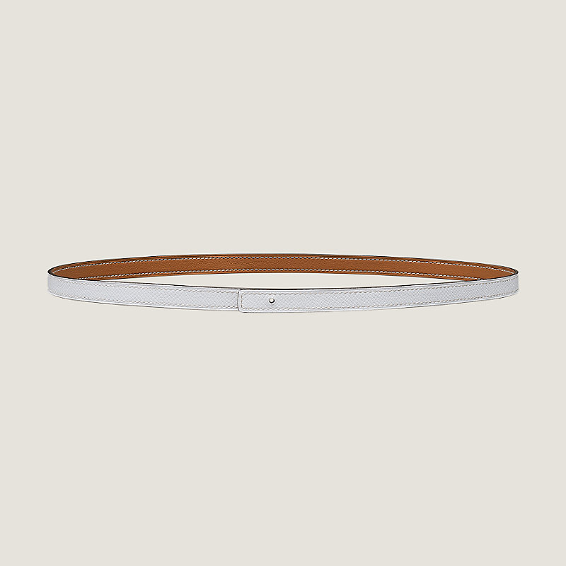 Reversible leather strap 13 mm