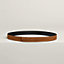 View: front, Reversible leather strap 24 mm