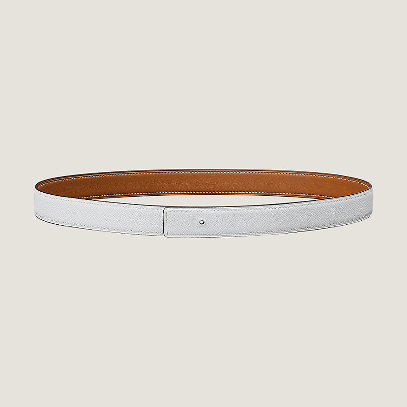 Reversible leather strap 24 mm