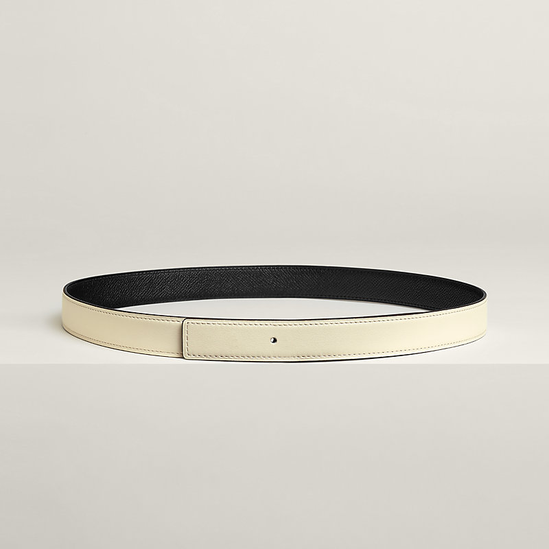 Reversible leather strap 24&nbsp;mm