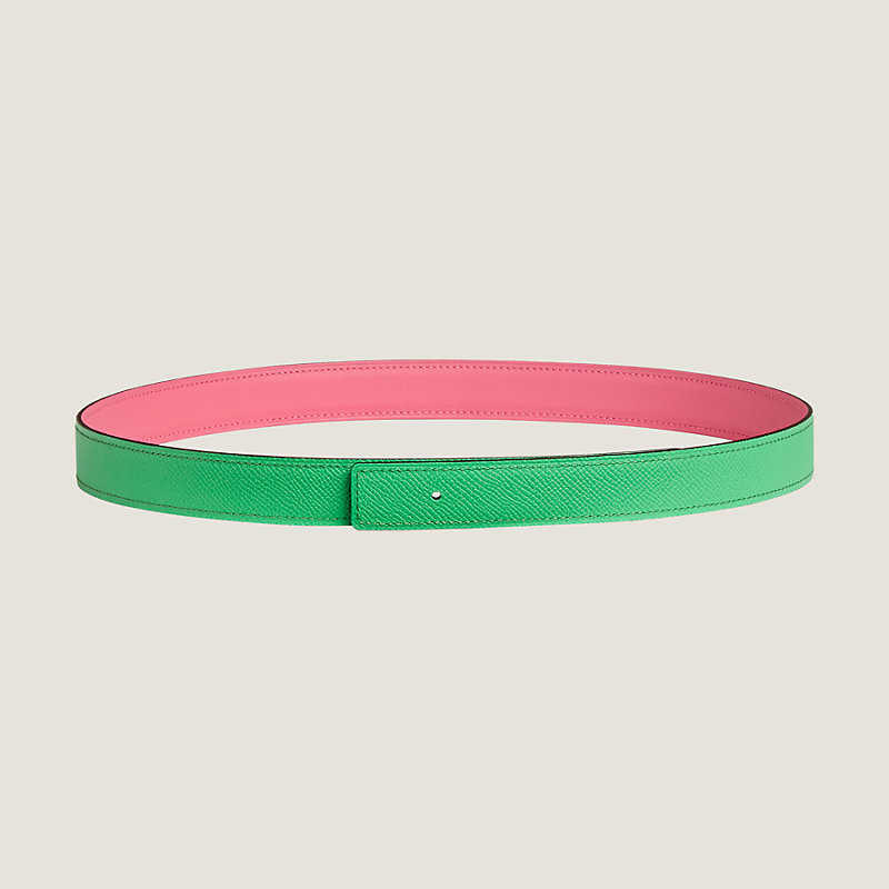 Reversible leather strap 24&nbsp;mm