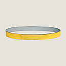View: front, Reversible leather strap 24 mm