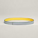View: front, Reversible leather strap 24 mm