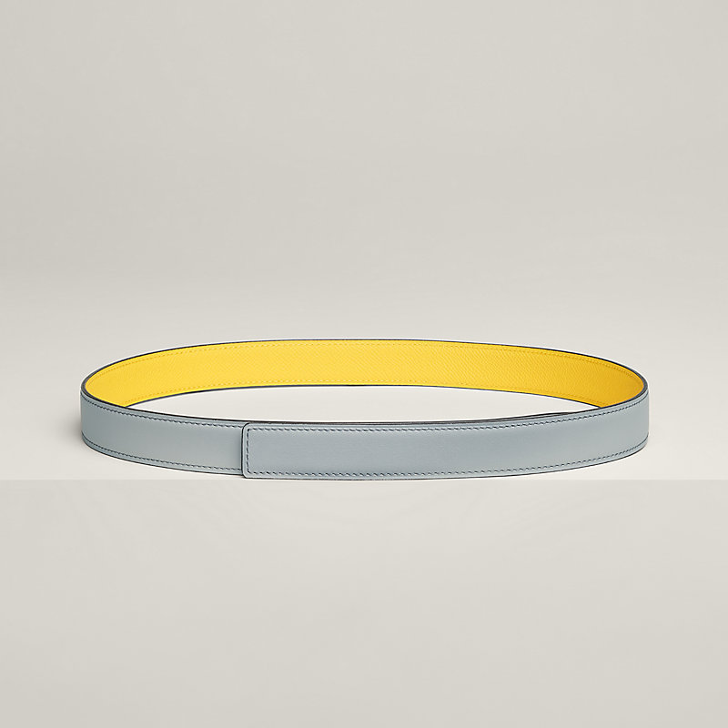 Reversible leather strap 24 mm