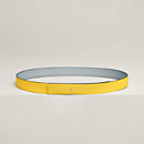 View: front, Reversible leather strap 24 mm