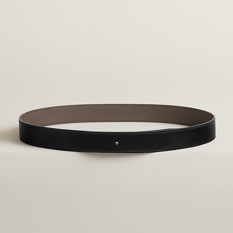 Reversible leather strap 32 mm