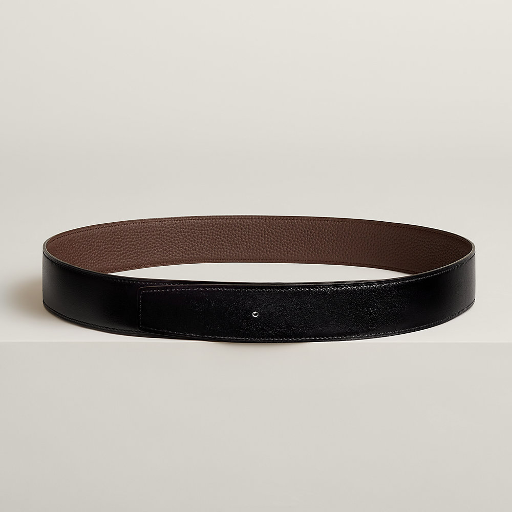 Reversible leather strap 38 mm | Hermès Thailand