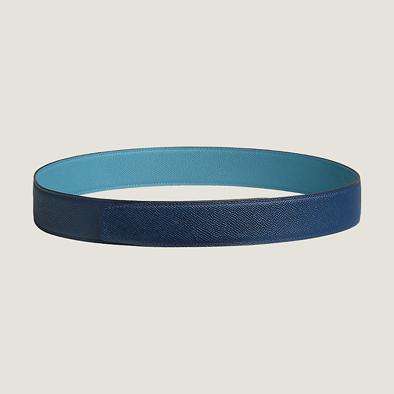 Reversible leather strap 38&nbsp;mm