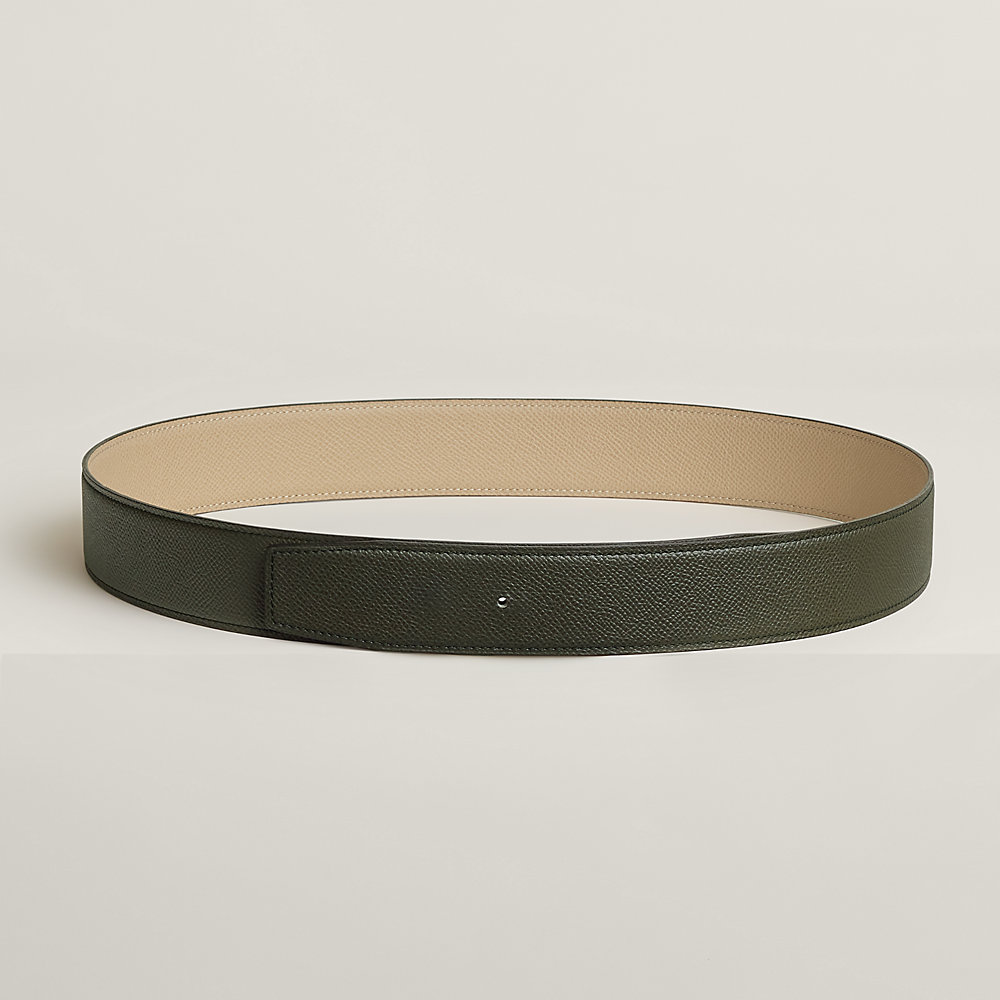 Reversible leather strap 38 mm | Hermès UK