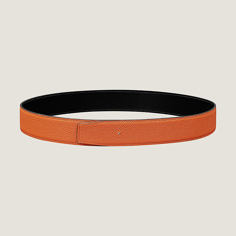 Reversible leather strap 38&nbsp;mm