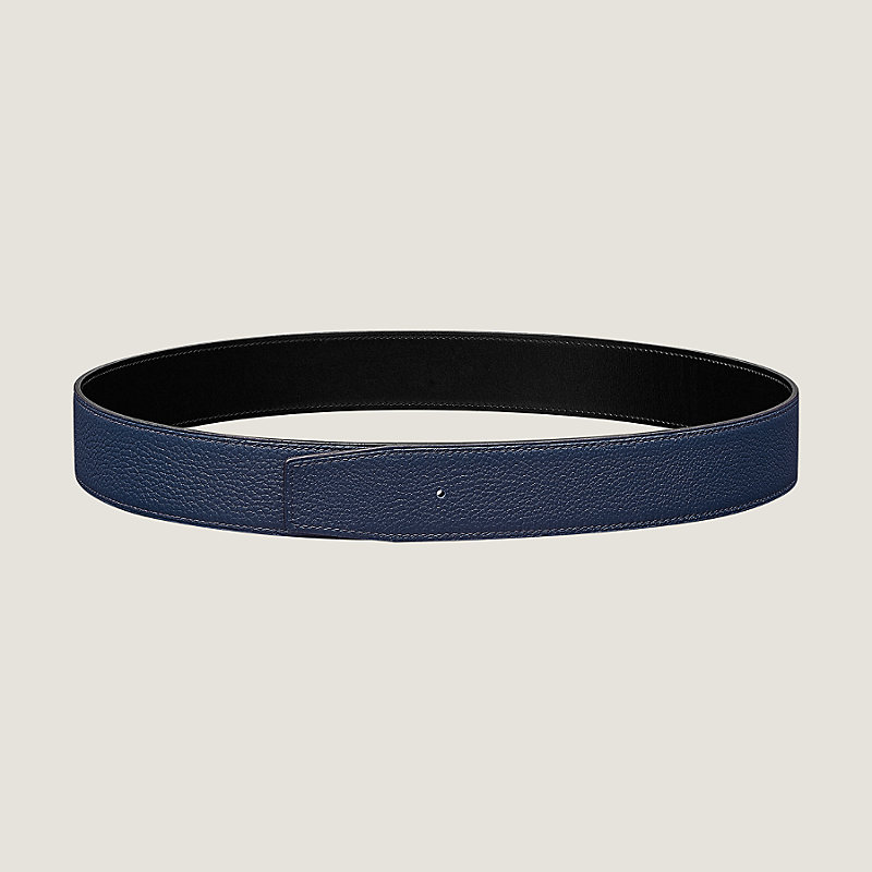 Reversible leather strap 38 mm