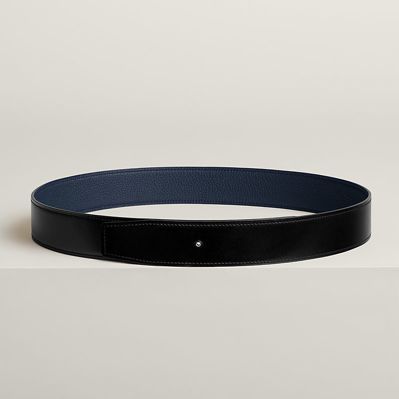 Reversible leather strap 38 mm