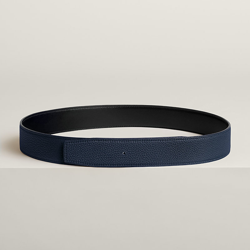 Reversible leather strap 38 mm
