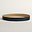 Reversible leather strap 38&nbsp;mm, View: front, front, view 1 of 2