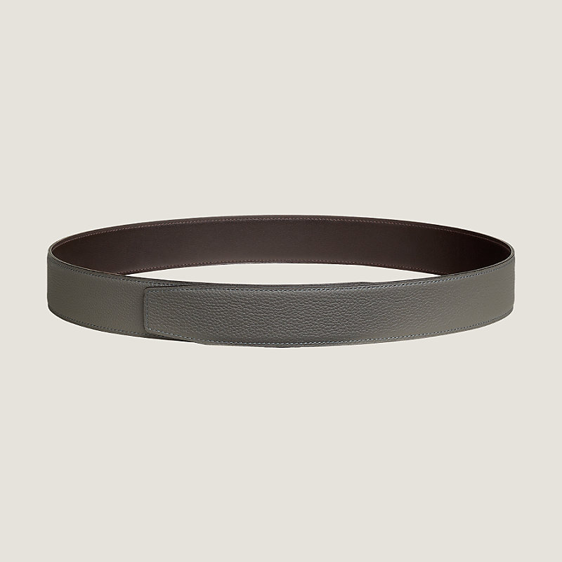 Reversible leather strap 38&nbsp;mm