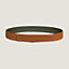 Reversible leather strap 38&nbsp;mm, View: front, front, view 3 of 3