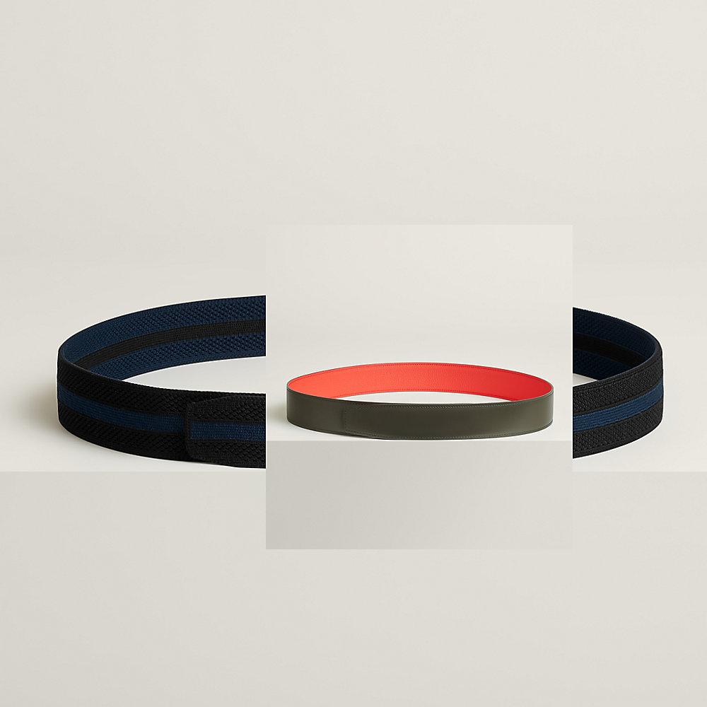 Reversible leather strap 38 mm & Team band 38 mm | Hermès USA