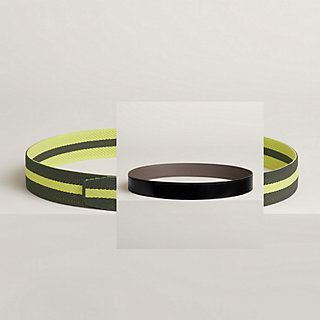 Reversible leather strap 38 mm & Team band 38 mm | Hermès USA