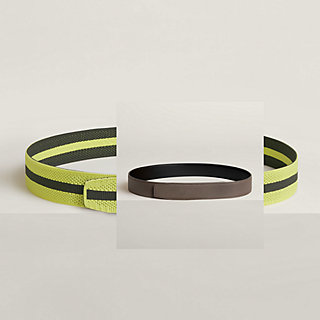 Reversible leather strap 38 mm & Team band 38 mm | Hermès USA