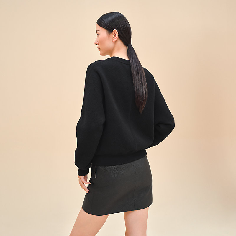 Reversible long-sleeve sweater | Hermès USA