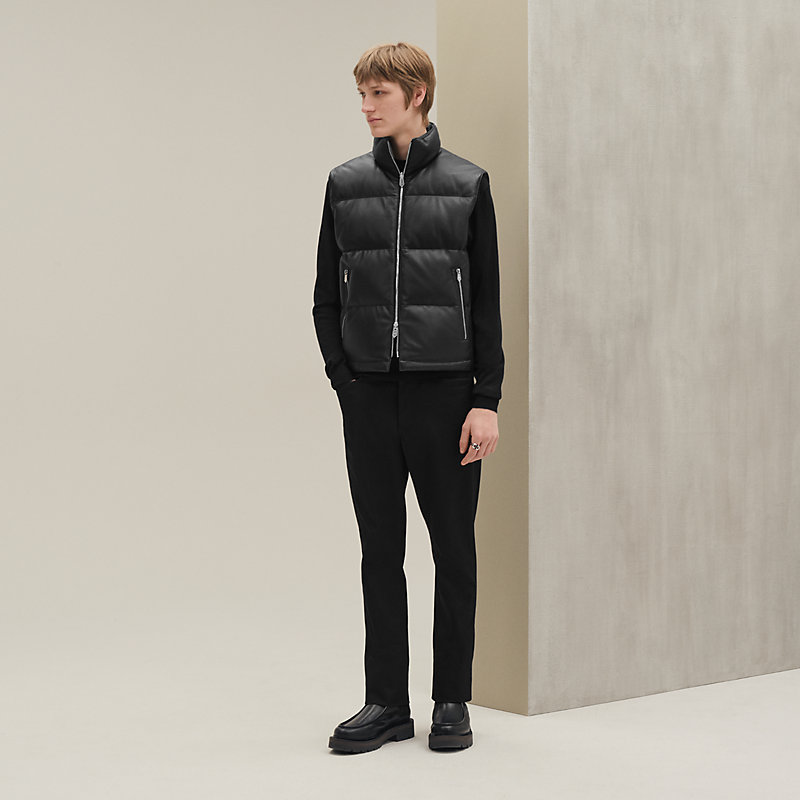 Reversible quilted vest | Hermès Australia